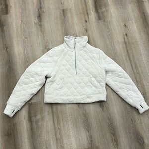 Rare lululemon Scuba Oversized Quilted Half Zip | sz XS/S